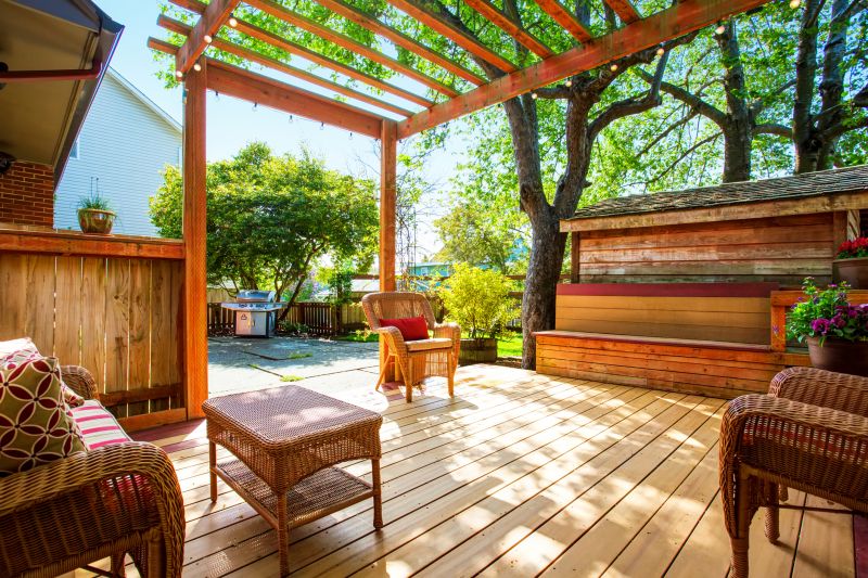 Arbor Bench Installation in Conroe, TX