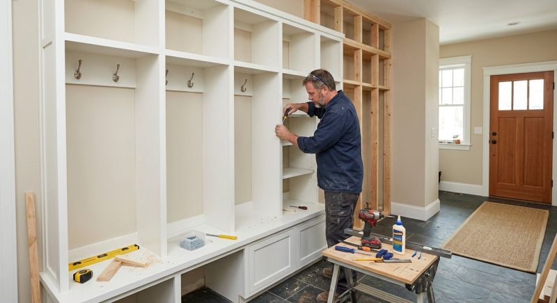 Built In Storage Installation in Annapolis, MD