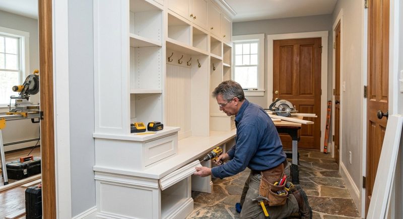 Builtin Cabinets Installation in Winston Salem, NC