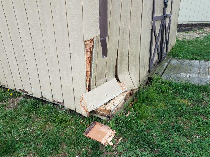 Storage Shed Repair in Wilmington, NC