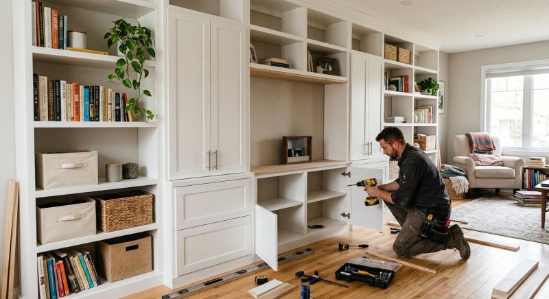 Built In Furniture Construction in Durham, NC